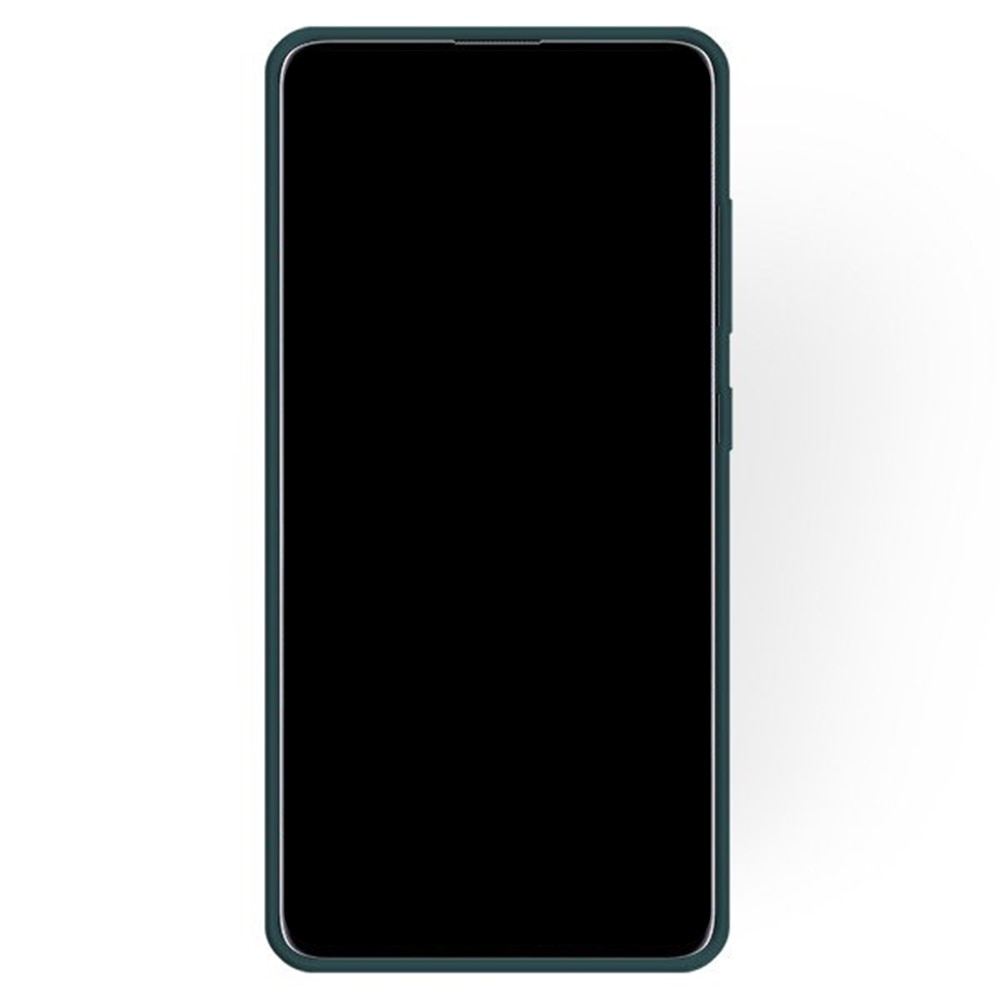 Husa de silicon compatibilă cu Motorola Edge 60 Fusion 5G / Edge 60 5G, mată, verde