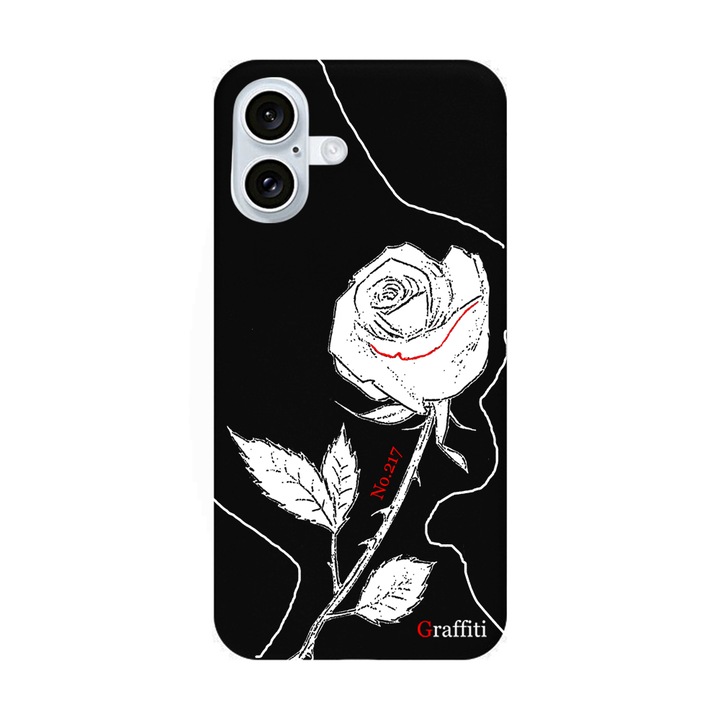 Telefontok iPhone 16 kompatibilis - Graffiti No.217 mintás szilikon tok