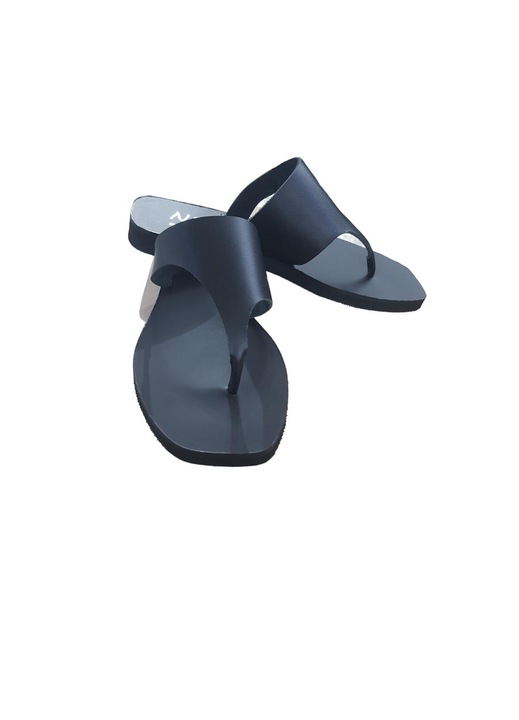 Papuci dama Leather100 piele negru