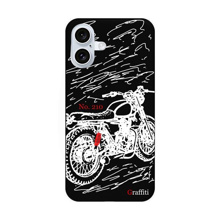 Telefontok iPhone 16 Plus kompatibilis - Graffiti No.210 mintás szilikon tok