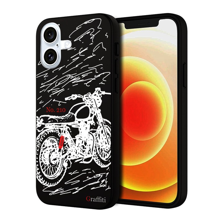iPhone 16 telefontok - Graffiti No.210 mintás szilikon tok ﻿