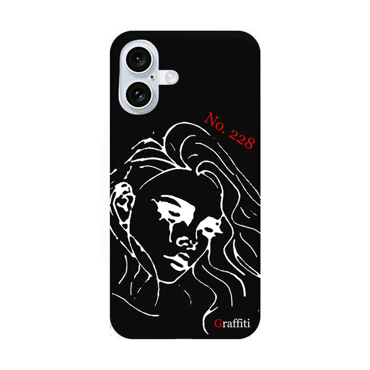 Telefontok iPhone 16 kompatibilis - Graffiti No.228 mintás szilikon tok