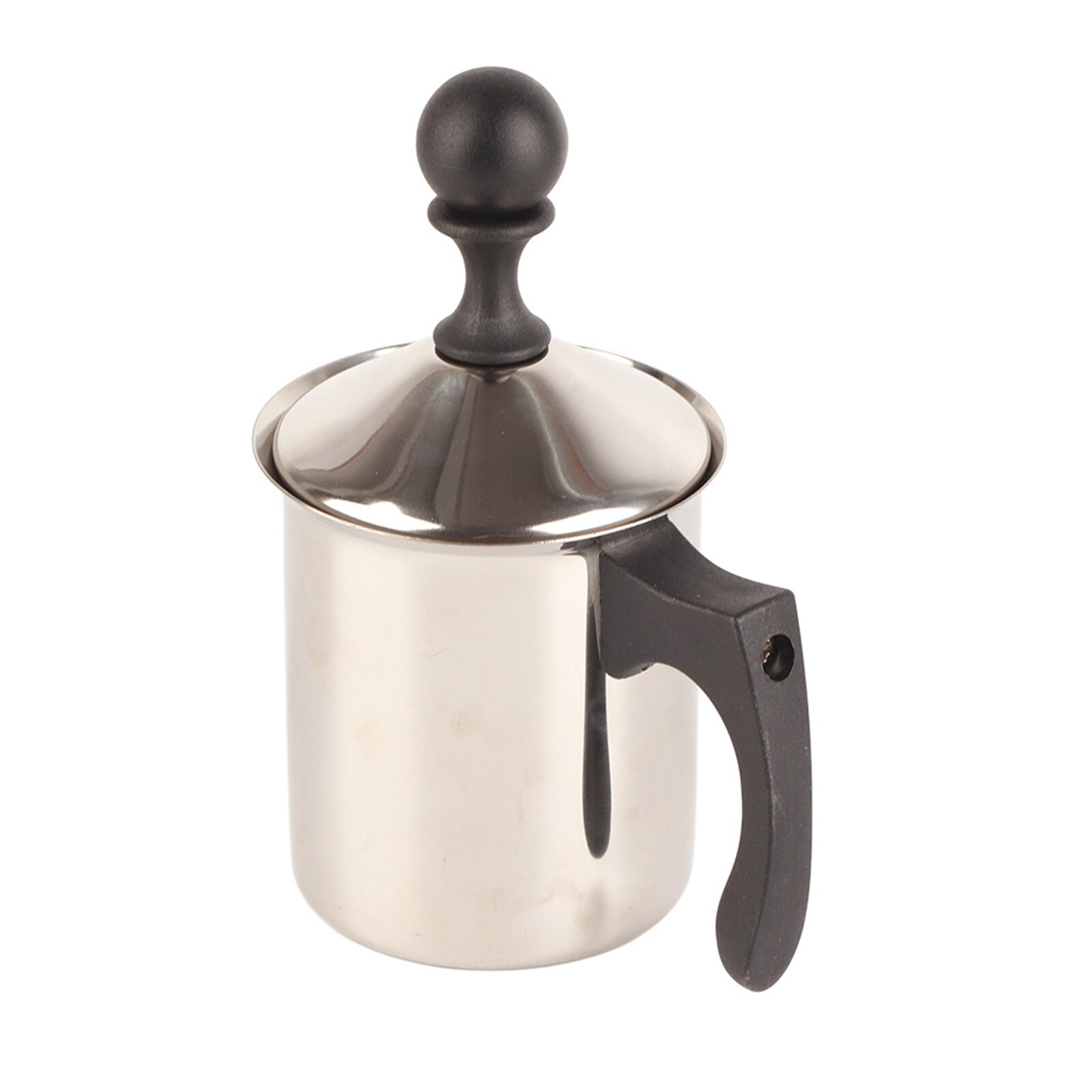 Frother manual din otel inoxidabil Jormftte, capacitate 400ml