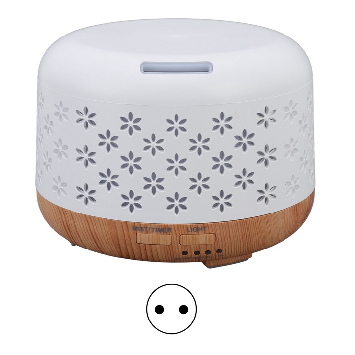 Umidificator USB Jormftte, forma de urs, capacitate 510ml, alimentare USB, pentru acasa, albastru