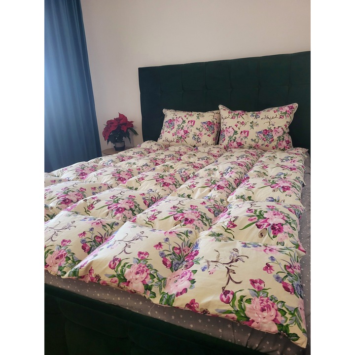 Pilota puf si pana gasca 160x200