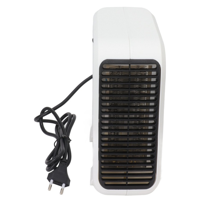 Hordozható térfűtő Gyors fűtés Mini asztali légfűtő Elektromos asztali fűtőventilátor 220 V EU csatlakozó