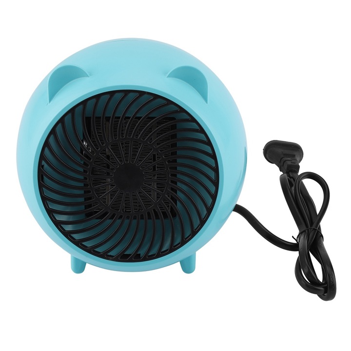 Aeroterma, Jormftte, mini, hatékony, csendes, kék, 110-250V