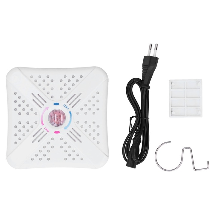 Jormftte mini párátlanító, fehér, újrafelhasználható, kis helyiségekbe, 220V