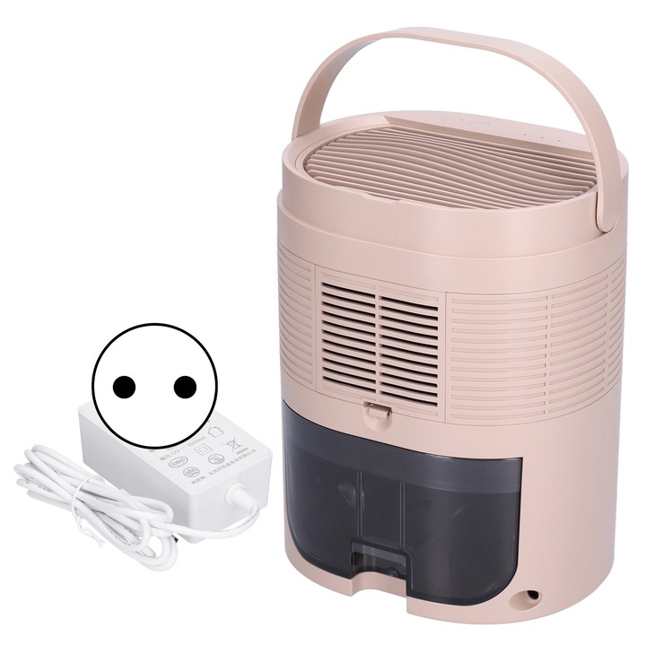 Jormftte páramentesítő, 1 literes űrtartalom, hordozható kialakítás, khaki szín, méretek 22x17,7x14,5cm