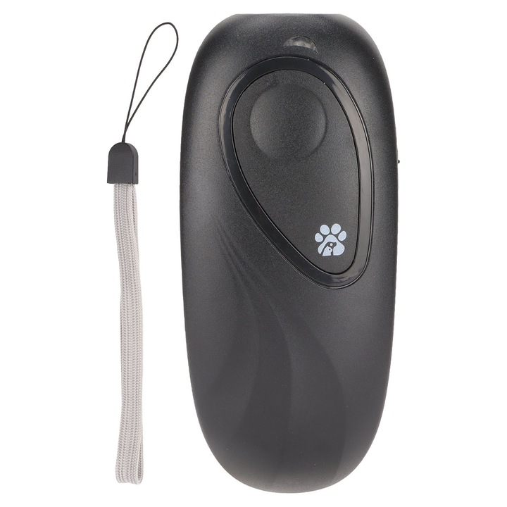 Respingator cu ultrasunete pentru caini, Enforose, frecventa de 16.4 ft, reglabil, portabil, cu snur