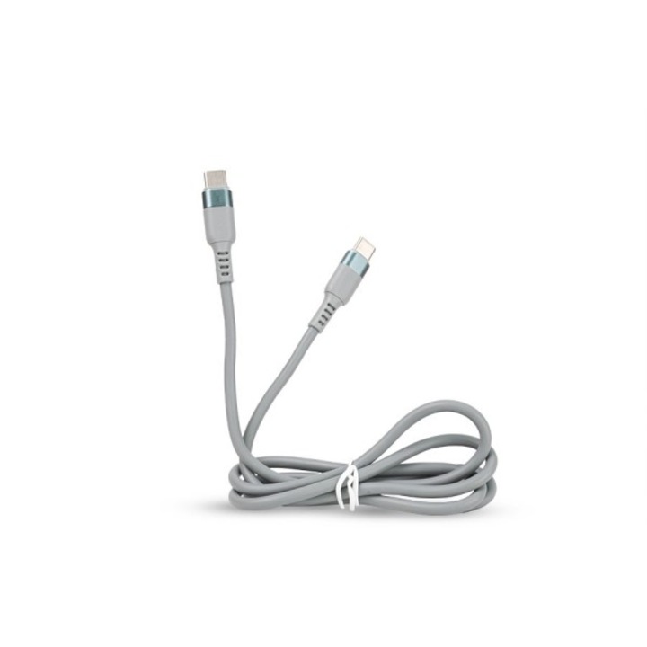 Cablu date si incarcare rapida, 5A / 100w, USB-C la USB-C, Automax
