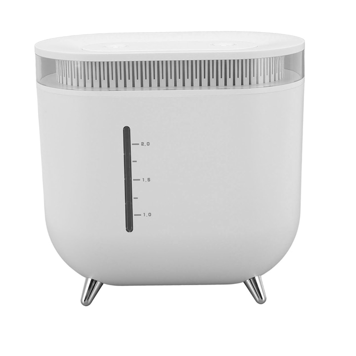 Umidificator Jormftte, portabil, 350ml, design vizibil, violet