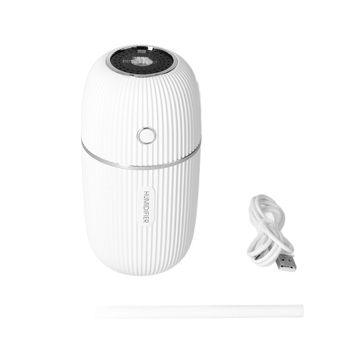 Mini háztartási párásító hordozható USB-s aroma párásító irodába, autóba, otthoni könyvtárba