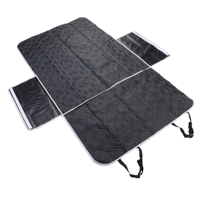 Captuseala pentru incarcatura pentru caini pentru animale de companie Covoras pentru scaunul auto SUV cu buzunar de depozitare Lavabil carlig si bucla antizgarieturi pentru minivan Sedan