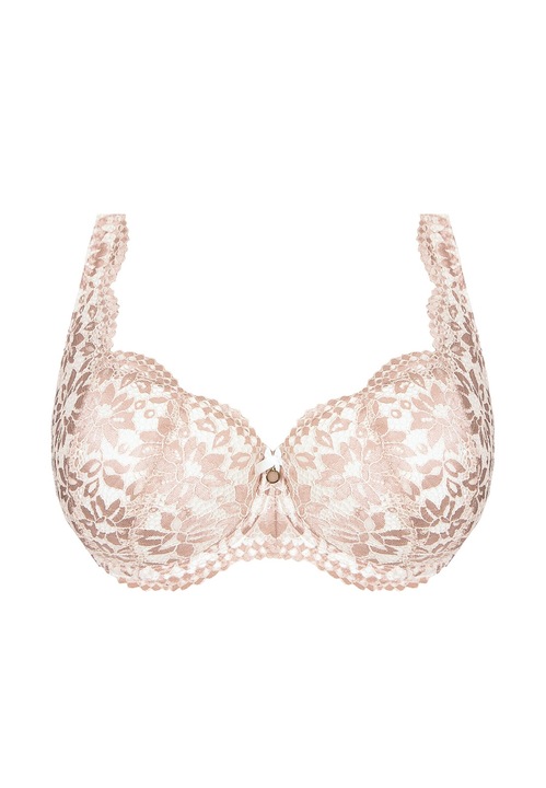 Melltartó, Lara, poliamid/poliészter/pamut, bézs