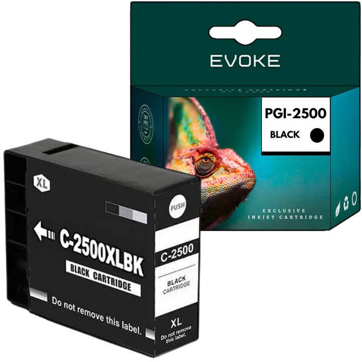 Canon nyomtató tintapatron PGI2500 fekete, 2500 oldal, PGI 2500, kompatibilis a MAXIFY MB5050 MB5150 MB5350 MB5350 MB5350 MB5450 iB4050 nyomtatóval