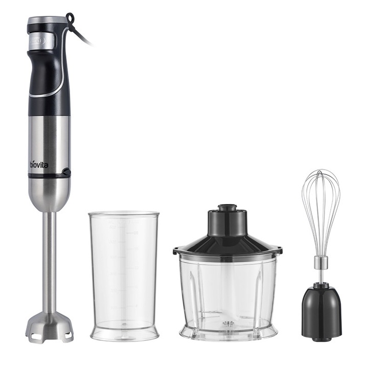 Blender Vertical, Biovita MAGIC-BLEND, 1200W, Tel, Vas si Tocator Incluse