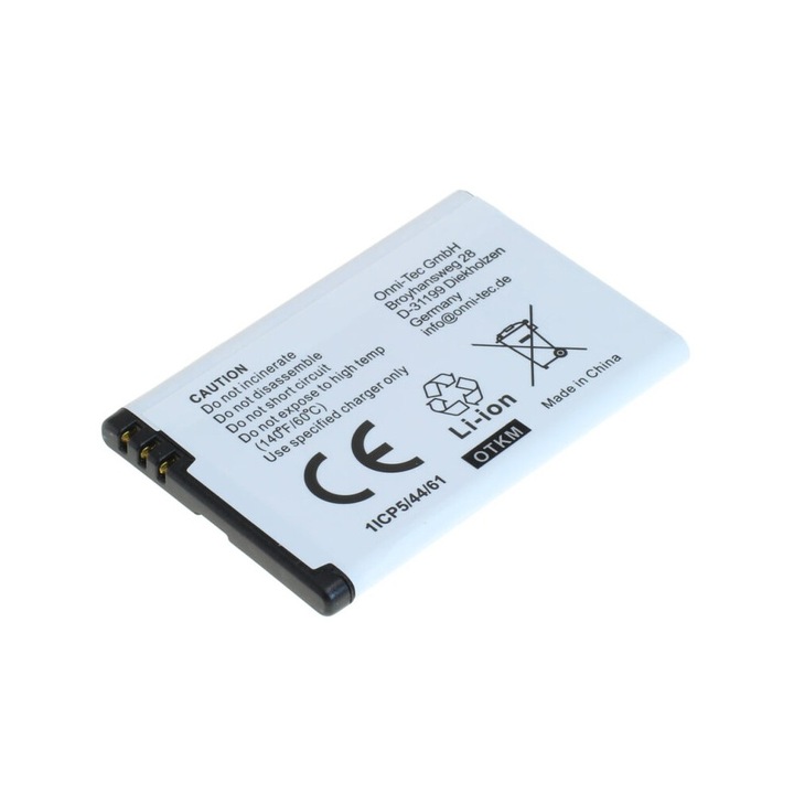 Az OTB akkumulátor kompatibilis a Nokia BP-4L Li-Ion technológiával