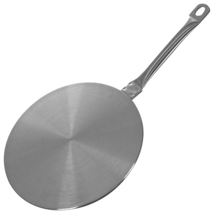 Adaptor universal de inductie, 19 cm, din otel inoxidabil si aluminiu