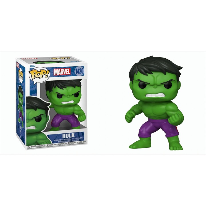 POP Figura - Marvel New Classic - Hulk, 9cm, ablakos doboz