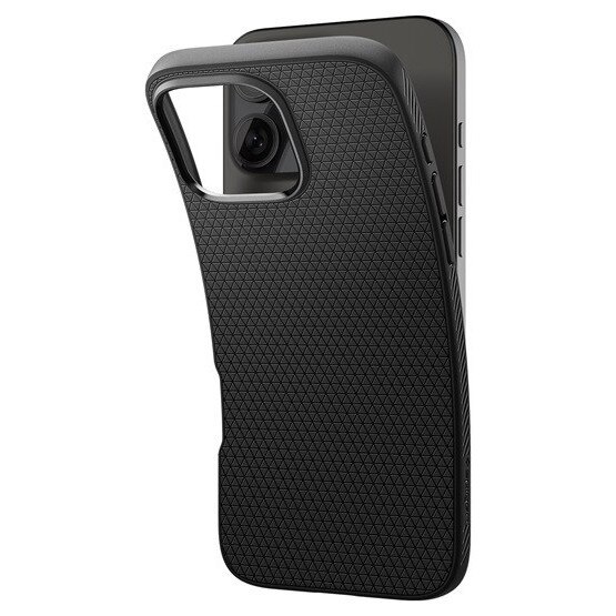 Husa pentru iPhone 16 Pro Max - Spigen Liquid Air - Matte Black