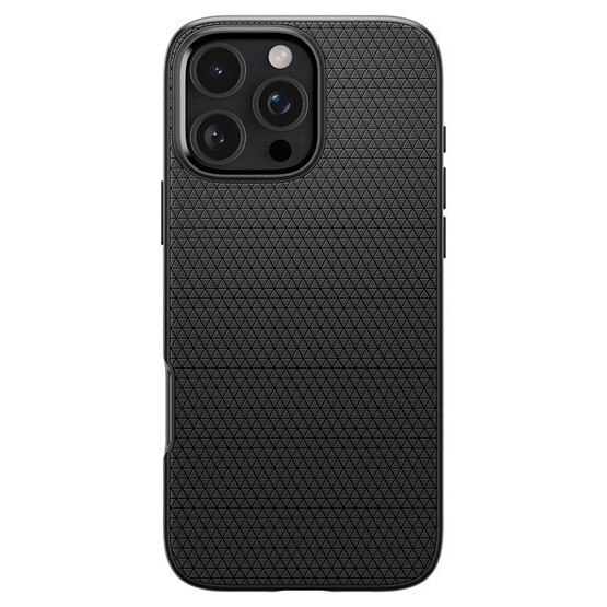 Husa pentru iPhone 16 Pro Max - Spigen Liquid Air - Matte Black