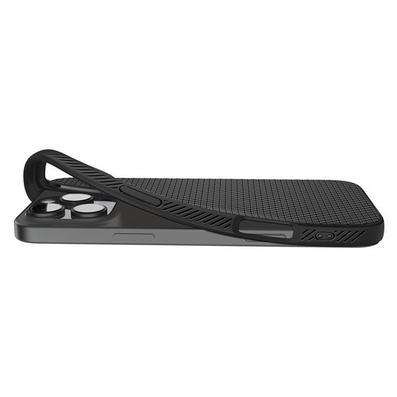 Husa pentru iPhone 16 Pro Max - Spigen Liquid Air - Matte Black