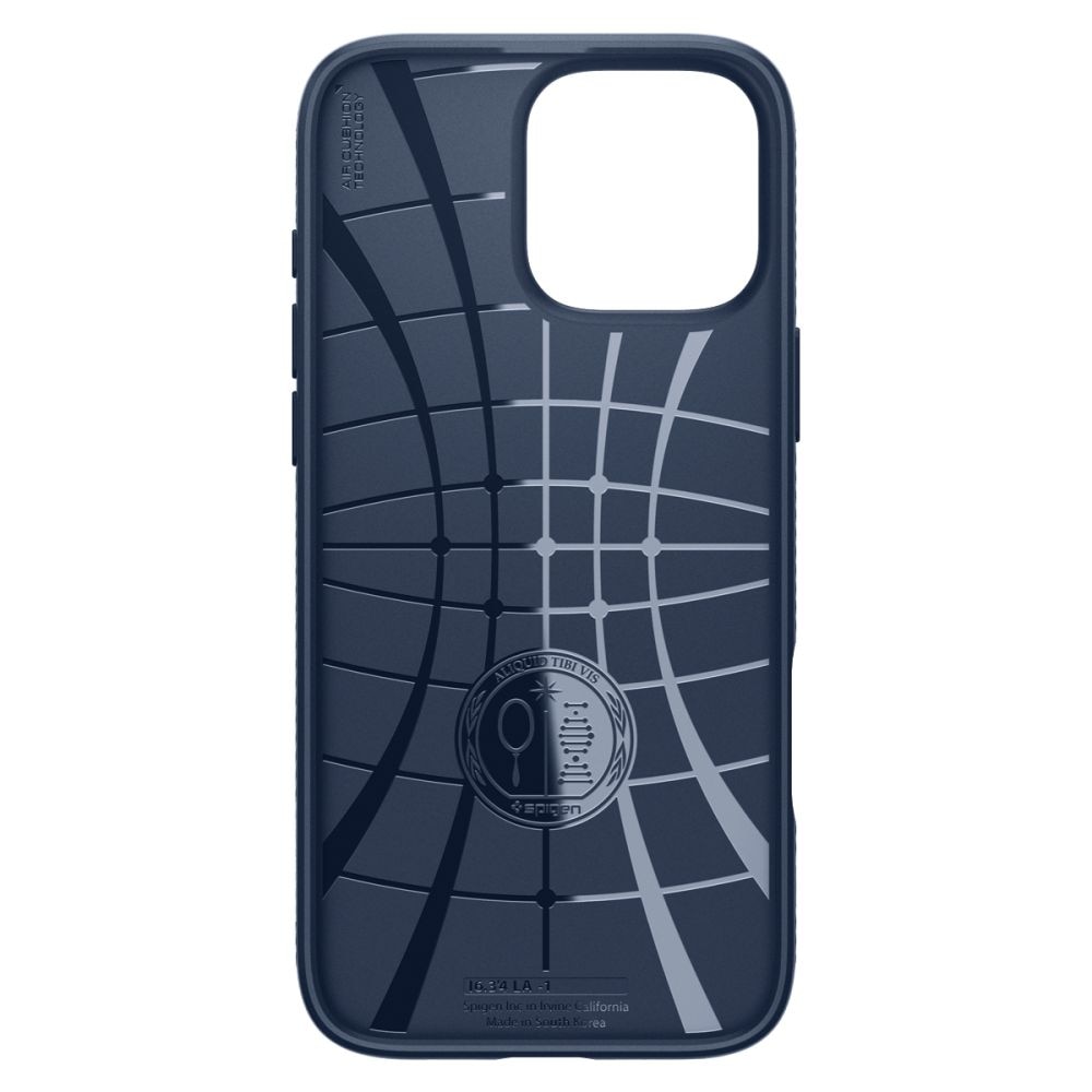 Husa pentru Apple iPhone 16 Pro Spigen liquid air navy blue