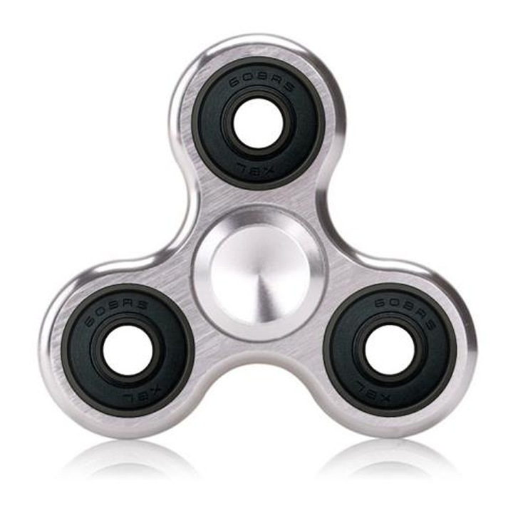 Spinner Fidget Spinmax Pro, BGHYHYHI, fém, 5 perces forgás, ergonomikus