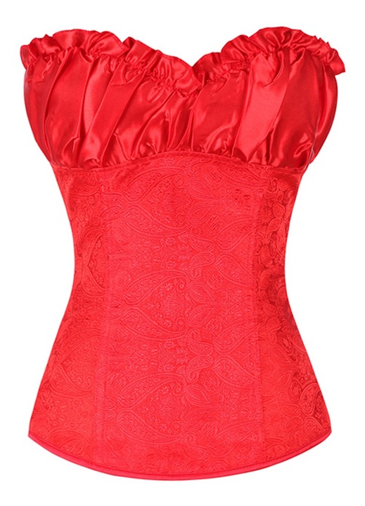 Corset pentru talie BGHYHYHI, Poliester, Rosu, L INTL