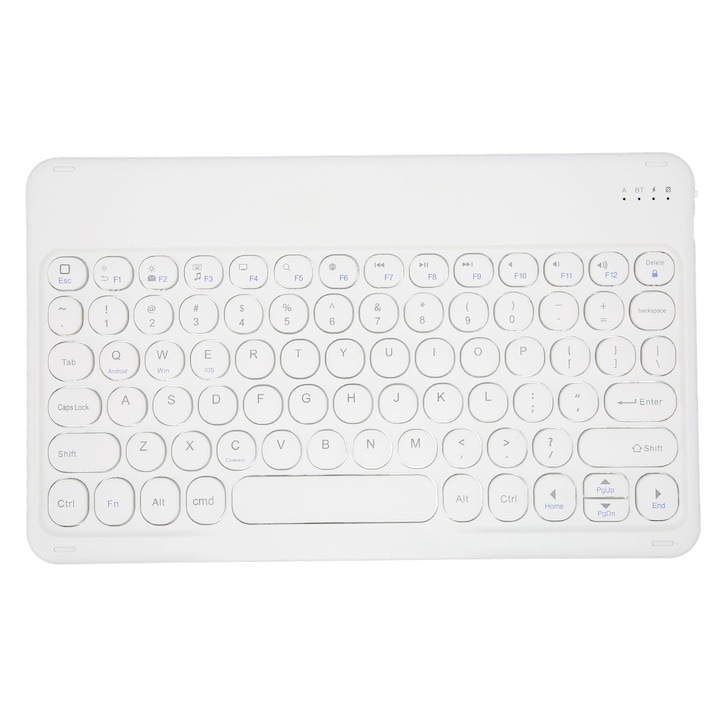 Tastatura numerica wireless Jormftte, 35 taste, design din aliaj de aluminiu, incarcare Type C, compatibila cu laptopuri si tablete