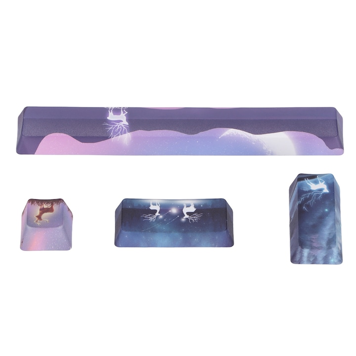 Capace de taste din rasina Jormftte, rezistente la coroziune, pentru tastaturi mecanice, multicolor, dimensiuni mici