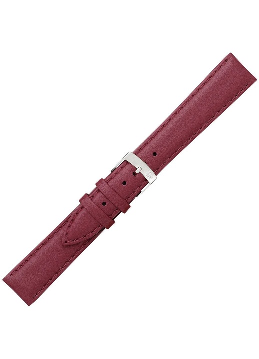 Curea ceas Morellato Essentials, piele naturala, rosu, 12mm