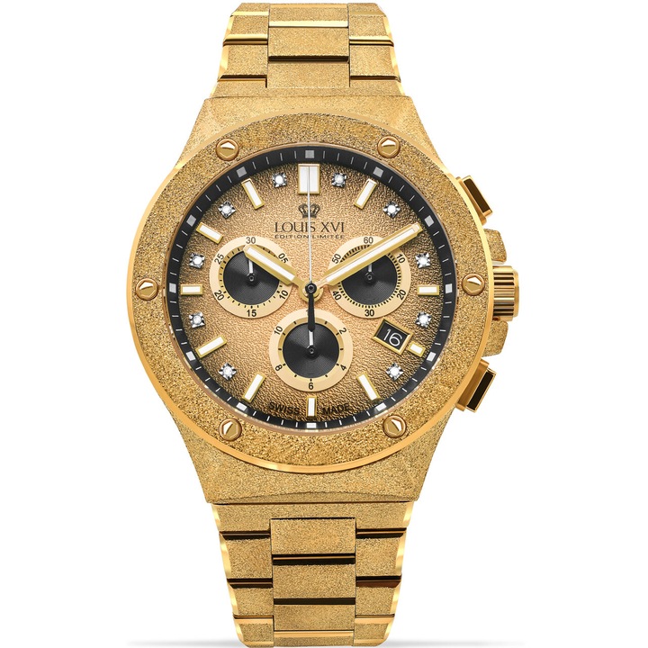 Ceas barbatesc Louis Xvi LXVI1213, Quartz, 42mm, 5ATM