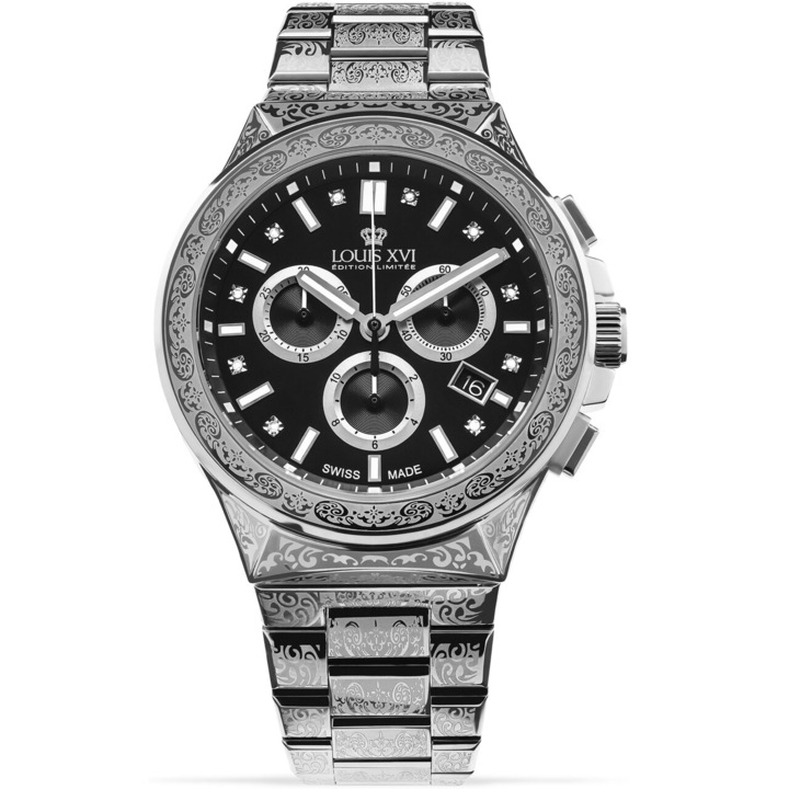 Ceas barbatesc Louis Xvi LXVI1214, Quartz, 42mm, 5ATM
