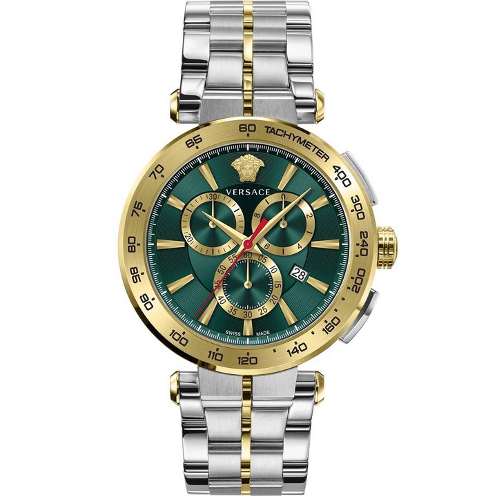 Мъжки часовник Versace VE6CA0523, кварцов, 45 мм, 5ATM