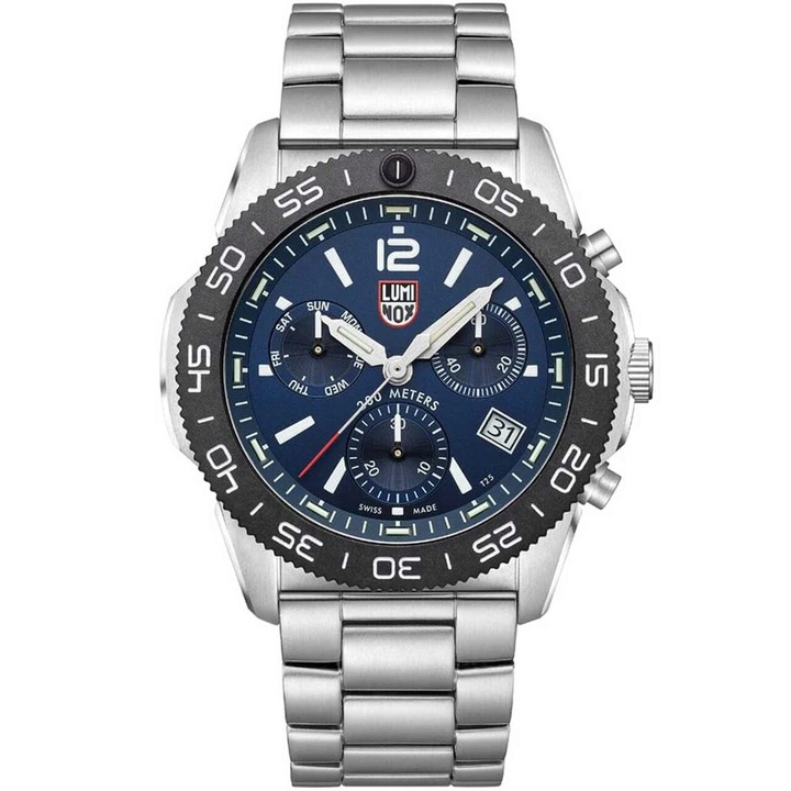 Мъжки часовник Luminox Quartz, 44 мм, 20ATM, Стомана