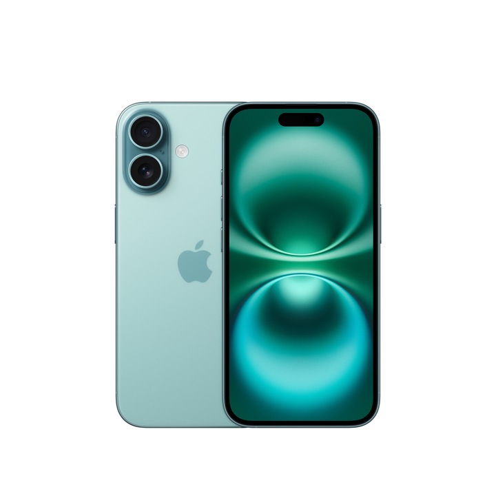 Apple iPhone 16 Mobiltelefon, 512GB, Teal