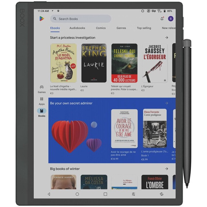 EBook четец BOOX Tab Ultra C Pro 10.3", 128GB, Черен