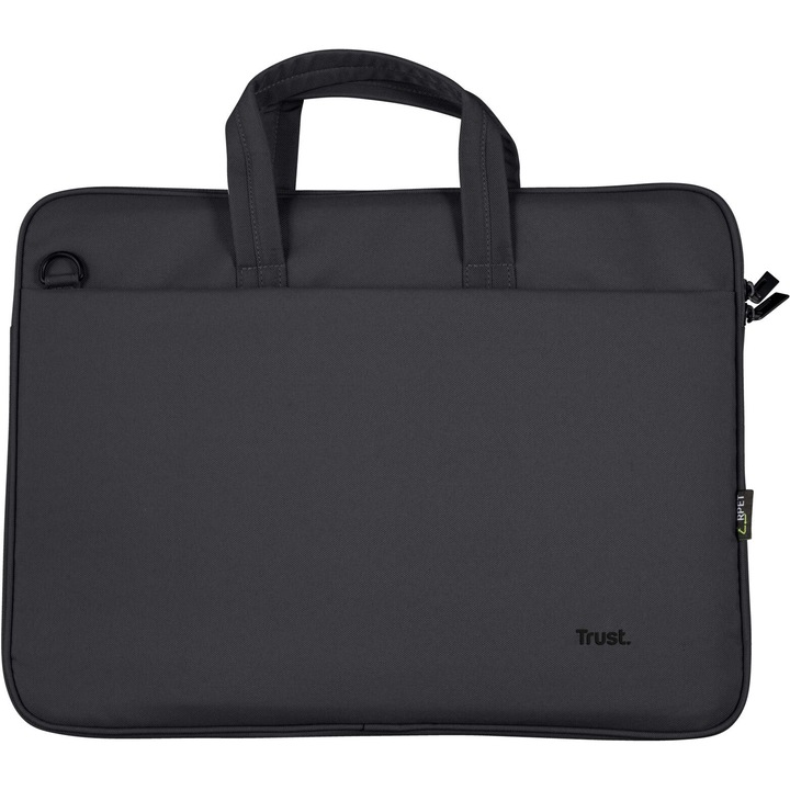 Чанта за лаптоп Trust Bologna Eco 16", Черен