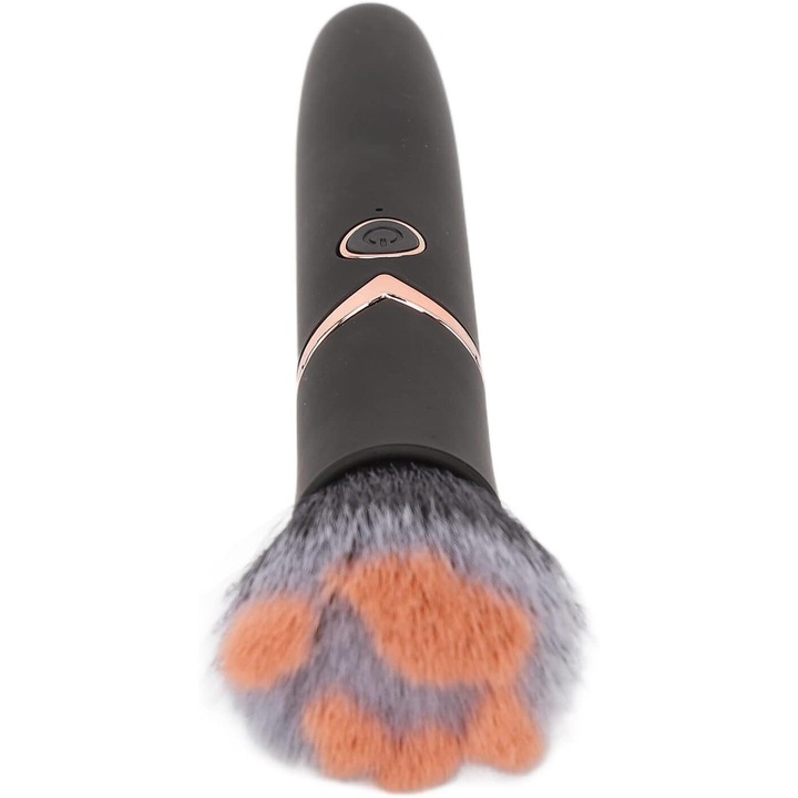 Hordozható, aranyos vibráló sminkecset, G típusú Bullet Women Sensitive SPOTS vibrátor a vibráció maximalizálására felnőtteknek, mindenhol szórakoztató, fekete