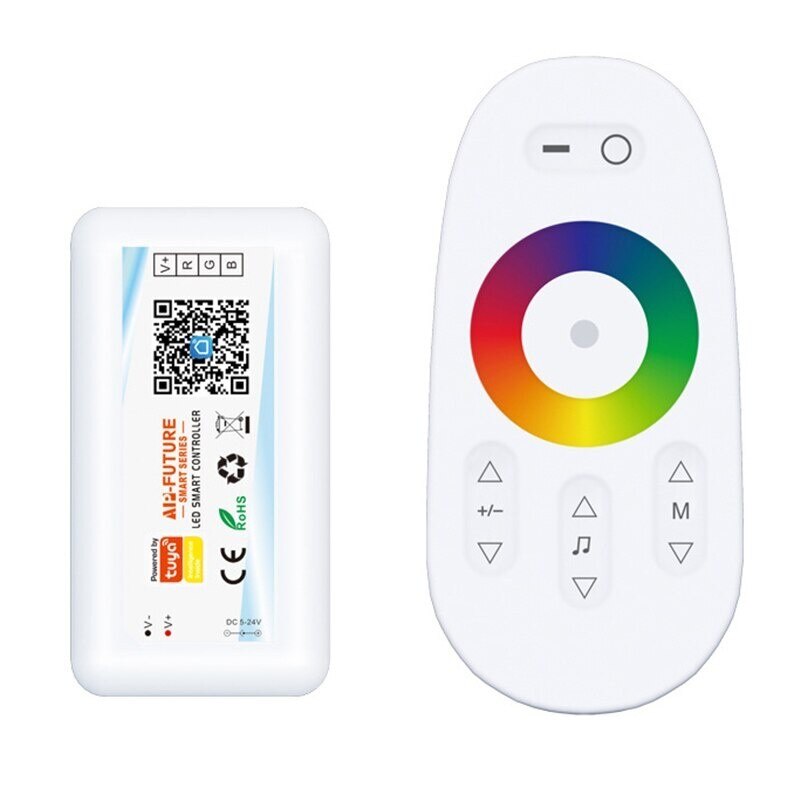 Tandyvision Style Controllers Controller Smart Touch Led RGBW, Tuya-Music-Wifi 2,4G - eMAG.ro