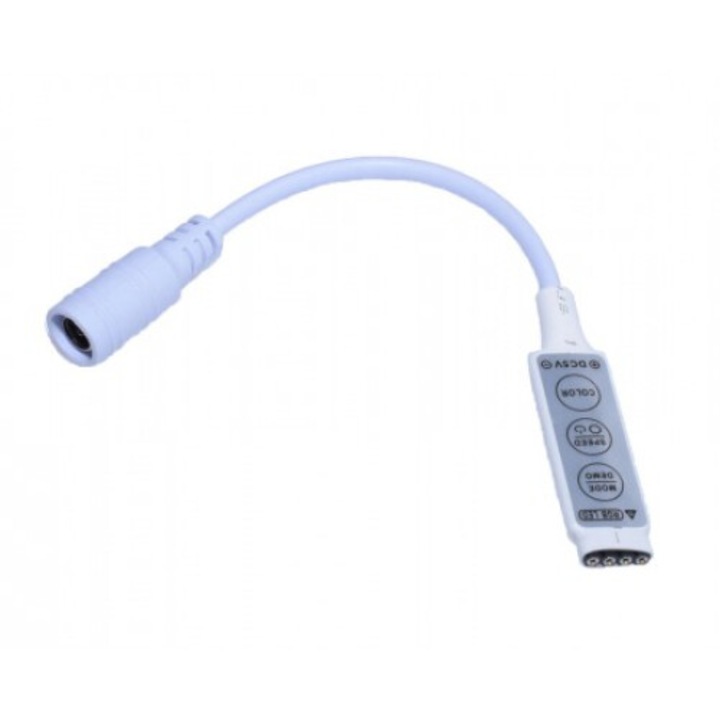 Mini-Controller Banda Led RGB, Mufa DC