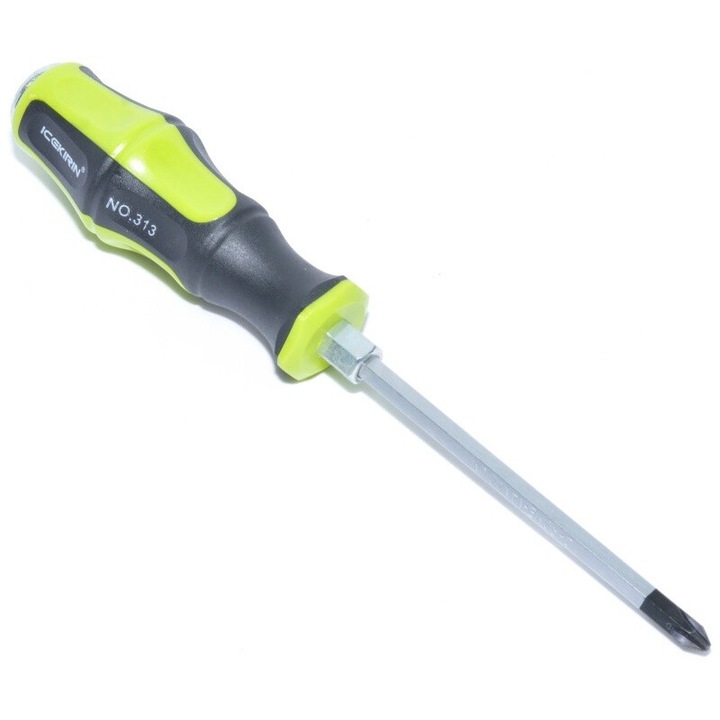 Mechanikus csavarhúzó, 313 Green 6x5 Star