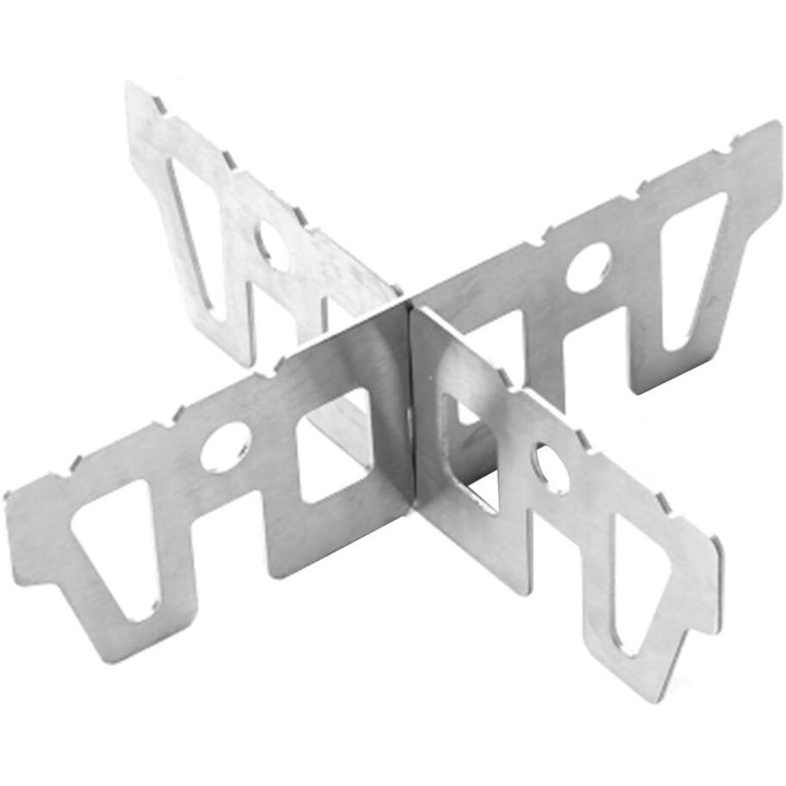 Echipament de camping Essential, Suport pentru aragaz pentru gatit rapid pentru aventuri in aer liber, Suport in cruce portabil in exterior pentru ardere eficienta