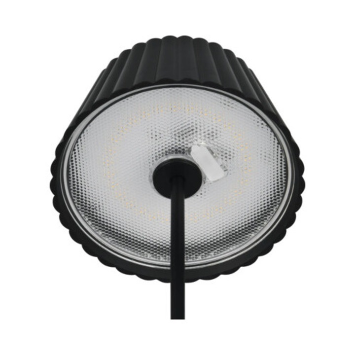 Veioza Cu Led Integrat Suarez 2w 200 Lumeni, Pentru Exterior Ip44, Incarcare Usb, Antracit