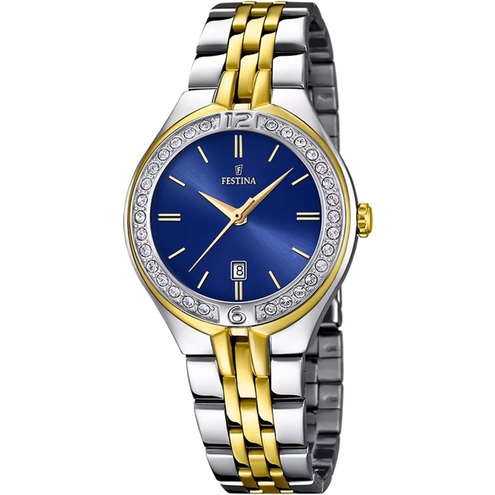 Ceas dama Festina Quartz Argintiu, Auriu, Argintiu/Auriu