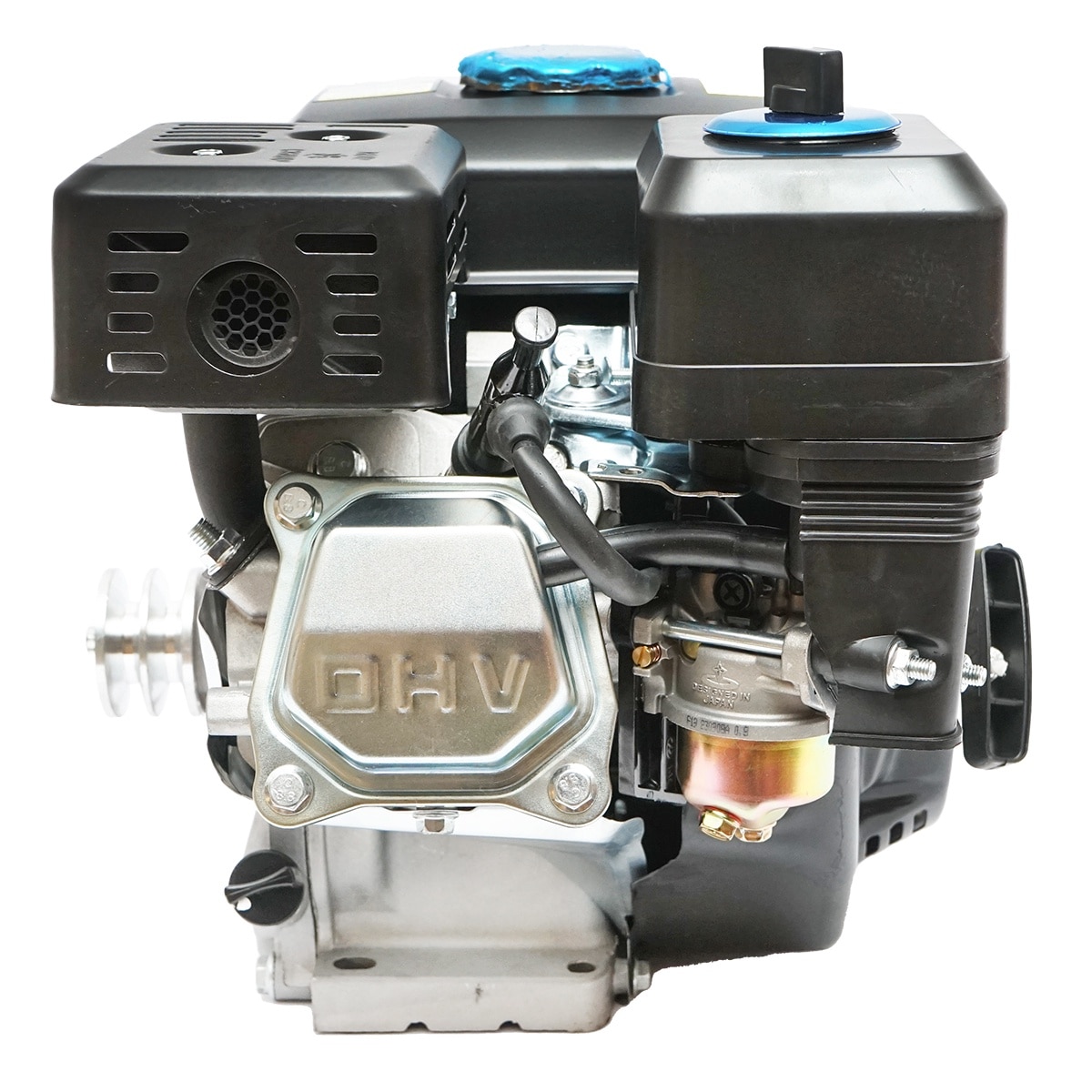 Motor pe benzina cu fulie 7.5CP, 4 timpi, ax cu pana 20mm pornire