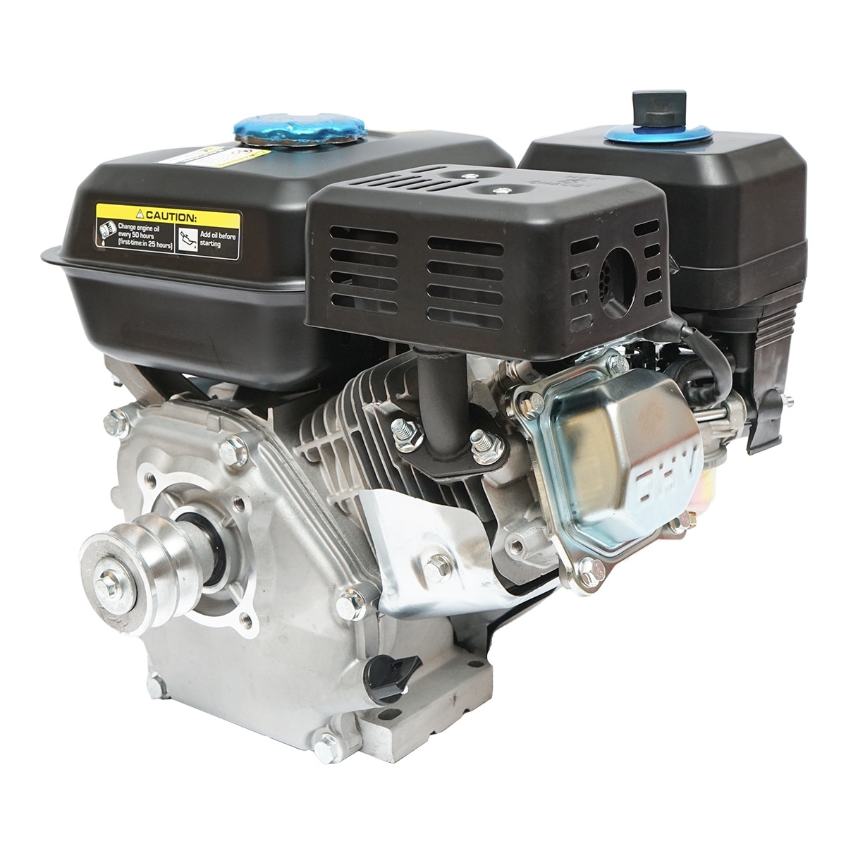 Motor pe benzina cu fulie 7.5CP, 4 timpi, ax cu pana 20mm pornire
