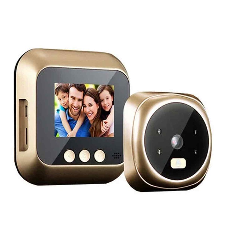 Camera de securitate Enforose, profesionala, unghi larg 135°, aliaj zinc, cu viziune nocturna IR